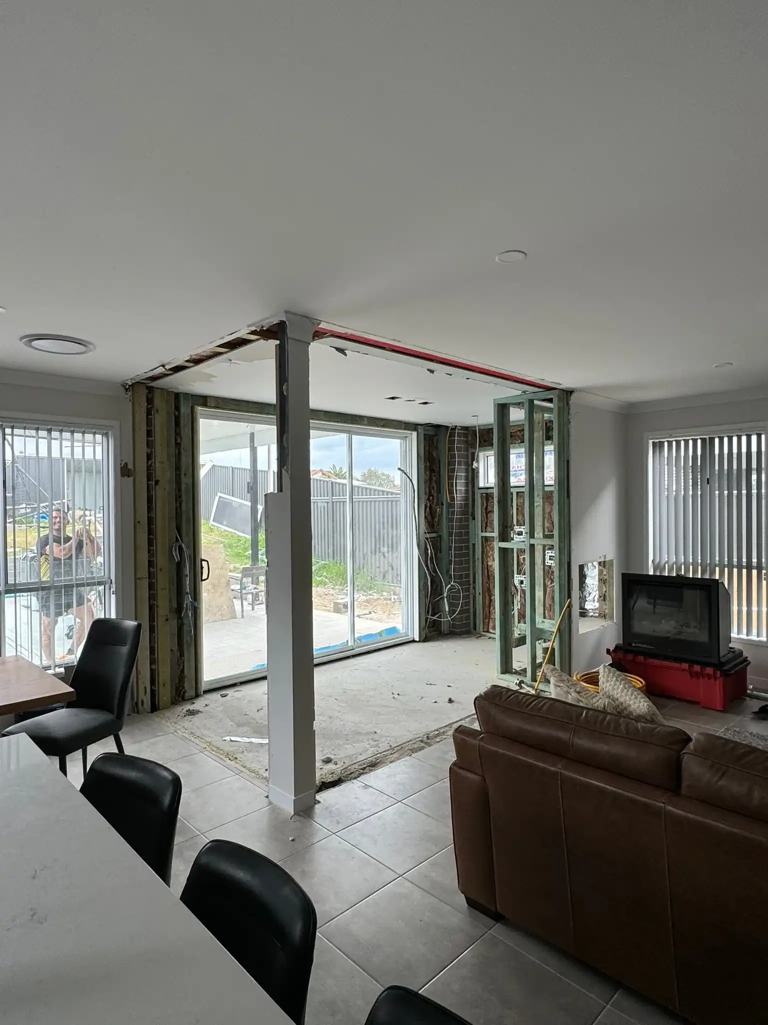 Home extension and renovation project in Western Sydney